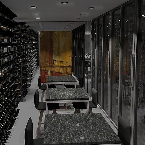 3D Design by TAG Catering Equipment - The Wine Vault