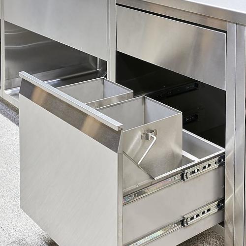 Inset Bins - Pastry and Meat Kitchen