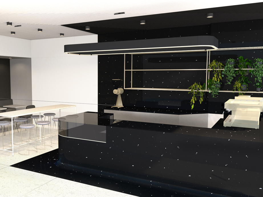 Luxury Coffee Bar View Render - TAG Catering Equipment UK