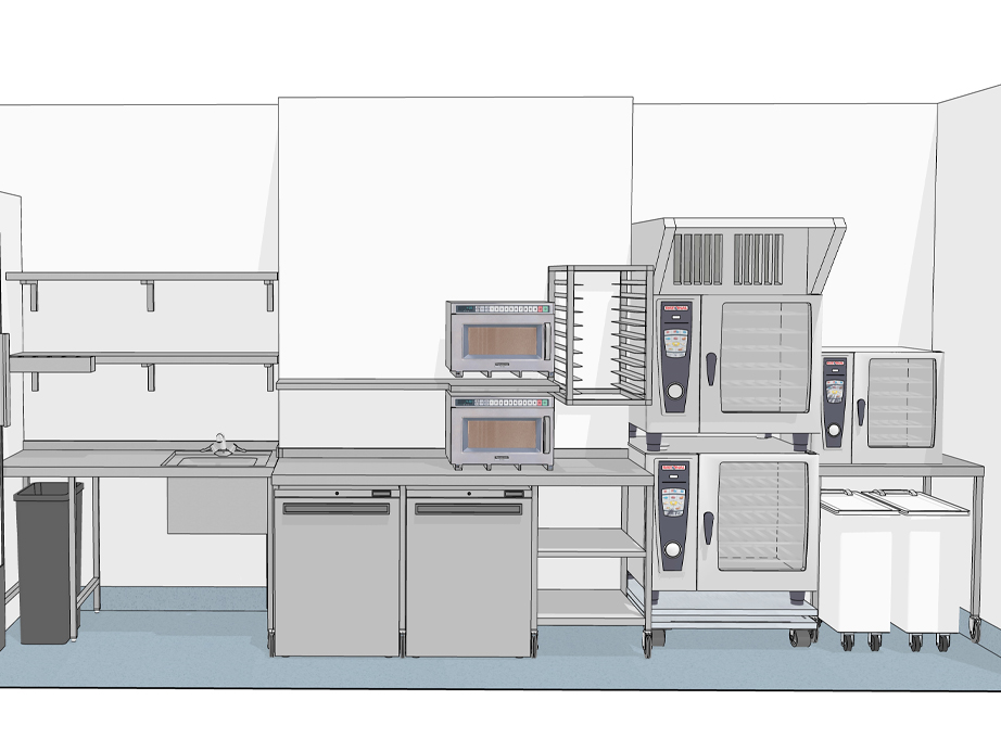 Fast Food Establishment - TAG's 3D Drawing