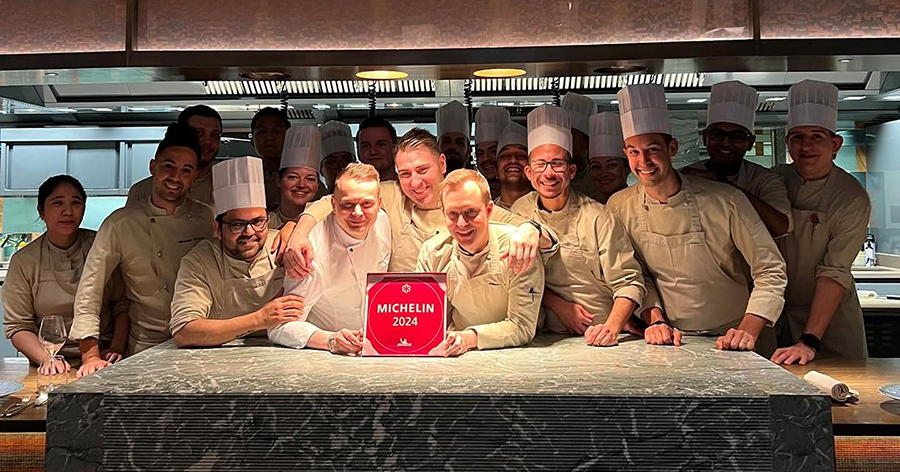 Pavyllon London celebrates their first Michelin-star